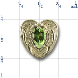 80971 Peridot Bracelet Slide 